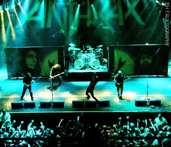 Anthrax - live at the House of Blues, Las Vegas, 23 March 2013